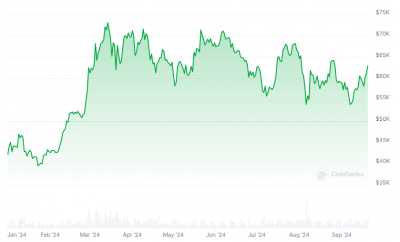 
			В Lookonchain перечислили токены, превзошедшие биткоин в 2024 году		