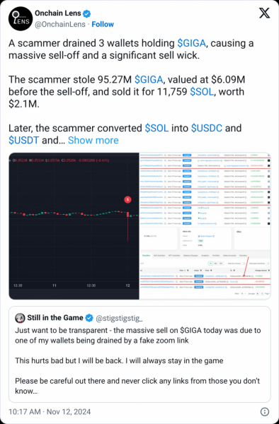 
			Инвестор GIGA потерял&nbsp;$6&nbsp;млн из-за поддельной ссылки на&nbsp;Zoom		