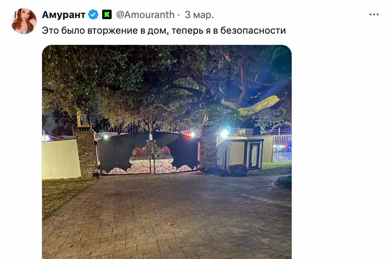 
			Стримершу Амурант пытались ограбить из-за криптовалютного состояния		