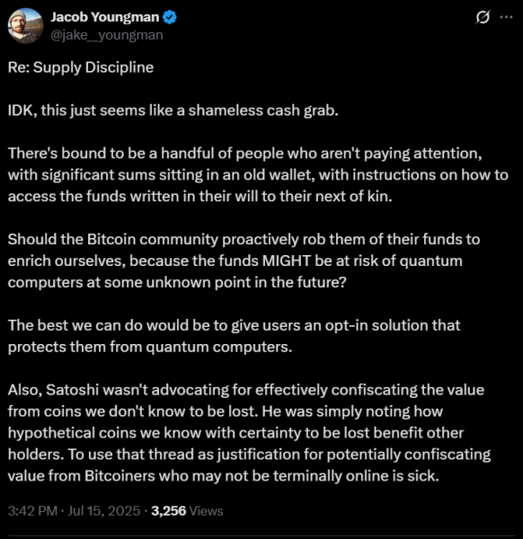 Биткоины (BTC) на сумму $590 млрд под угрозой