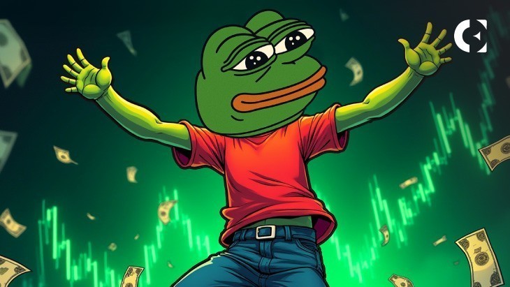 
			PEPE выходит из консолидации, нацеливаясь на цель в $0,00002		