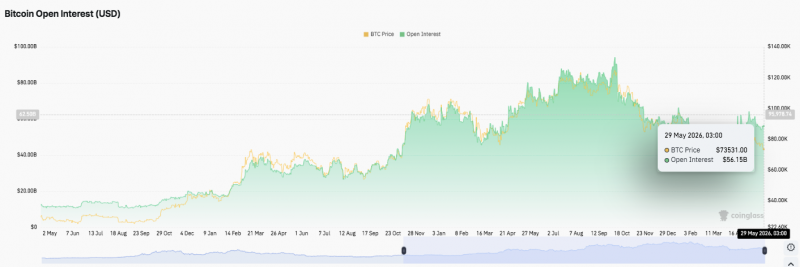 
			Прогноз цены биткоина: BTC рискует более глубоким откатом ниже 72 тысяч долларов		